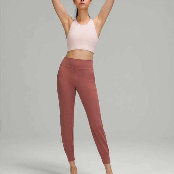 NWT Size 4 Spiced Chai Lululemon Align Joggers - Picture 3 of 4